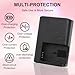 LP-E12 LC-E12 LC-E12E Battery Charger for Canon: EOS M M2 M10 M50 M50 Mark II M100 M200 SX70 HS EOS Rebel SL1( EOS 100D) Kiss M M2 X7 PowerShot SX70 HS Camera