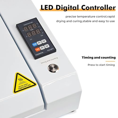 Four DTF A3+ à double chauffage 340x490mm avec contrôleur LED - 5