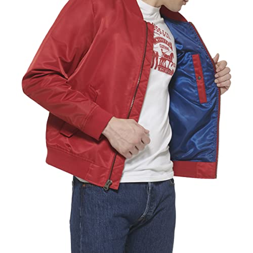 Image of Levi's Men's Flight Satin Unfilled Ma-1 Bomber