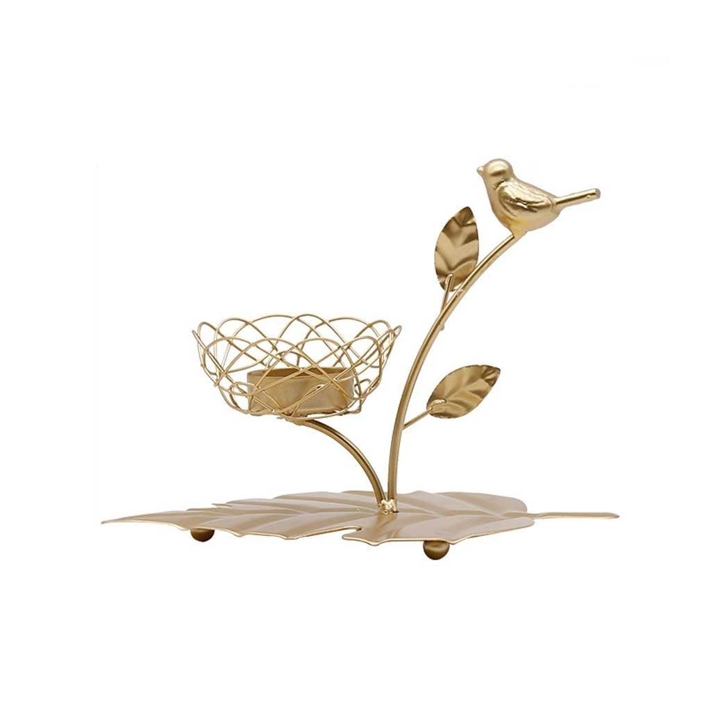 Chandelier d'oiseau en fer pour table à manger et déco salon