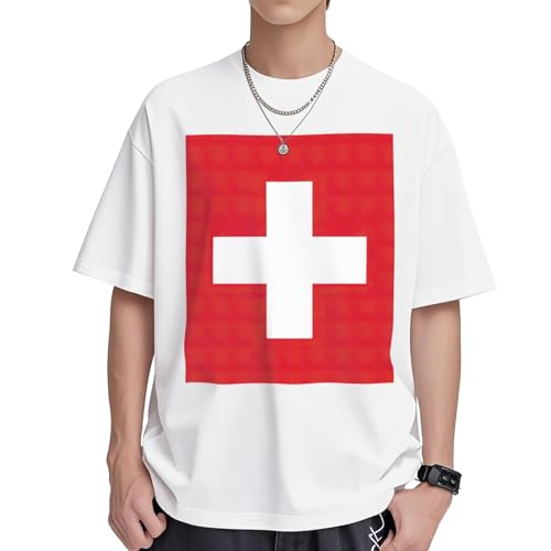 T-shirt suisse femme ample en coton pour masquer les rondeurs