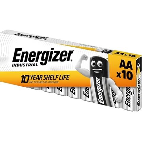 Energizer AA Industrial Batteries (10 Pack) Cover