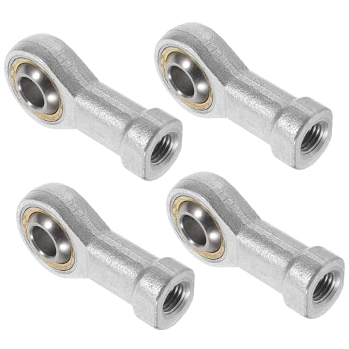 Cojinetes metálicos M10 con rosca interna de alta precisión en color plata 2