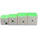 Gobus Pack de 4 MoYu MOFANGJIAOSHI Magic Cube 2x2 3x3 4x4 5x5 Set de Cubos de Velocidad sin Pegatinas, Set de Coleccion de Cubos Puzzle stickerless