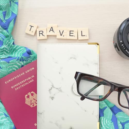 Image of SKYDUE Budget Binder, Money Saving Binder with Zipper Envelopes, Cash Envelopes and Expense Budget Sheets for Budgeting (White /Black)