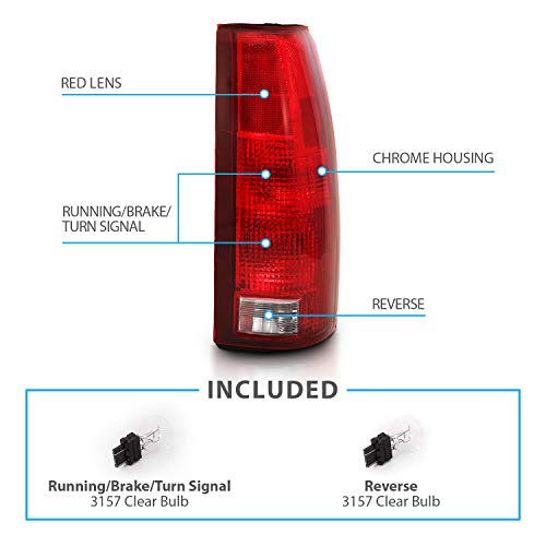 image for AmeriLite for 1988-2000 Chevy GMC C/K Silverado Sierra Truck Tahoe Sub