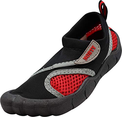 Image of NORTY Water Shoes for Boys and Girls - Swim Socks for Beach, Boat, and Pool - Skeletoe Barefoot Design - Cruise Ship Essentials for Kids - Hiking and Camping Footwear