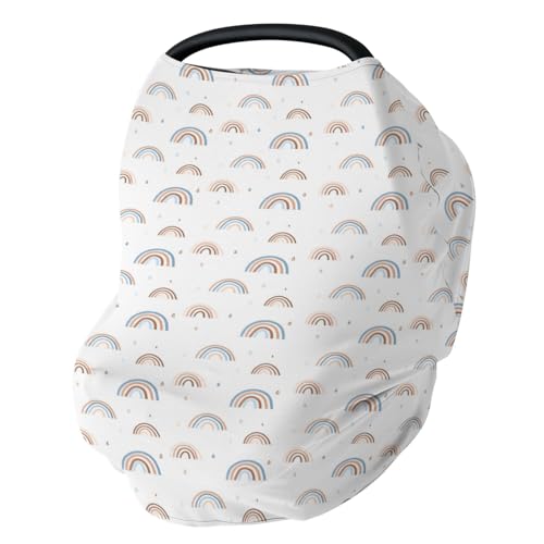 Boho Rainbows �J�[�V�[�g�J�o�[ �Ԃ����p �J���t�� ���C���{�[ �h���b�v �L�k�� 5�C��1 �J�o�[ �ۈ牀 ���߉\ �J�[�L���m�s�[ �J�o�[ ���C���{�[ ���o�[�Y �M�t�g �ʋC�� �����p�J�o�[�A�b�v