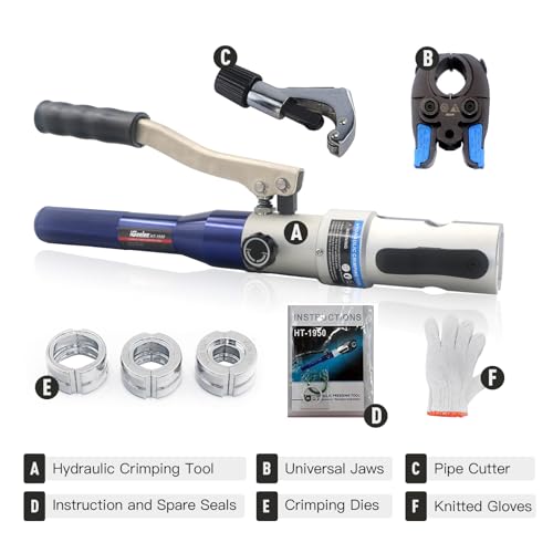iGeelee Hydraulic Copper Press Tool