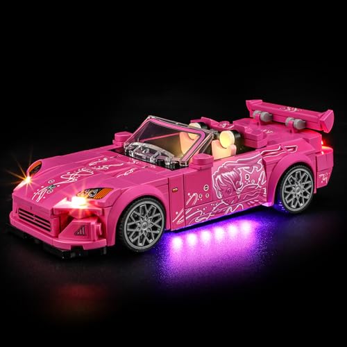 Image of LIGHTAILING Light for Lego-77241 2-Fast-2-Furious Honda-S2000 - Led Lighting Kit Compatible with Lego Building Blocks Model - NOT Included The Model Set