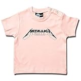 Metallica (Logo) Baby T-Shirt --- Dein Shop für coole Shirts und mehr. 100% offizielles Band Merchandise für kleine Metaller von 0 bis 14 Jahren.