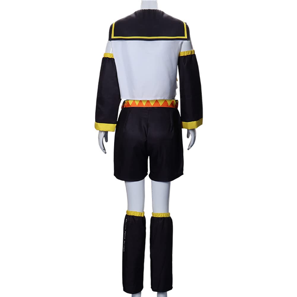 Kagamin Rin/Len Costume de cosplay, tenue d'Halloween, uniforme de sailor, ensemble complet