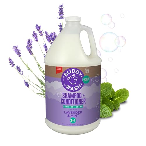 Image of Buddy Wash Shampoo and Conditioner for Dog Grooming