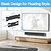 tiebutie WB-120 Wall Mount Kit for Bose Solo 5 Soundbar Wall Mount-Sound bar Mount Under TV for Bose CineMate 120 SoundTouch 120 Solo Soundbar Series II with Mounting Hardware Screw and Wall Anchors