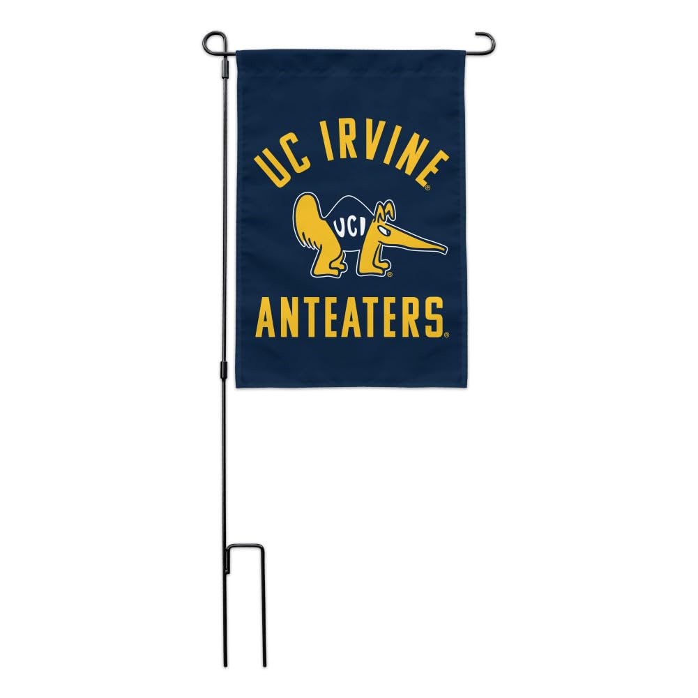 UC Irvine Ameisenbären Gartenflagge – 33x48 Cm, Seidiger Stoff, Offiziell Lizenziert