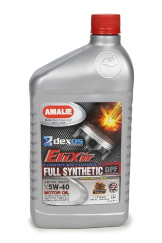 Amalie 65796-56 Elixir Full Synthetic 5w40 Dexos2 1Qt