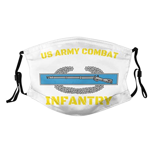Us Army Combat Infantry Badge Mask Protect Respiratory System Breathe with Peace of Mind