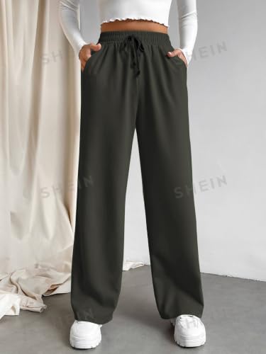 Image of Leriya Fashion High Waist Trousers for Women - Flared Korean Style Formal Pants | Elegant Workwear for Office, College & Events (Available in Plus Size