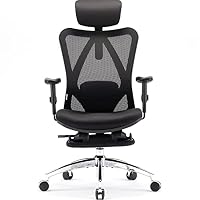 SIHOO M18 Ergonomic Office Chair, Adjustable Lumbar Support, 330 lb