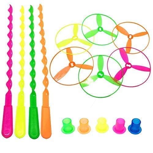 r p India Bamboo Dragonfly Plastic Flying Saucers Pull String Spinning Wheel Toy for Kids (Multicolour, Pack 8 Pcs) (B0834ZG9HX) Amazon Price History, Amazon Price Tracker