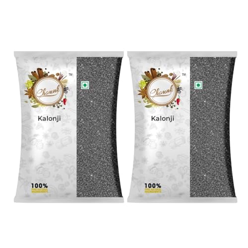 Image of Chounk Black Cumin Seeds 200g (100g x Pack of 2) Kalonji Seeds for Hair Growth | Kalonji seeds | Culinary Spice | Health Benefits | Source of Antioxidants | Kala Jeera