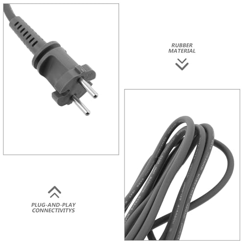 Cable de secador de pelo para arreglar fallos de corriente con enchufe de 2.7m 3
