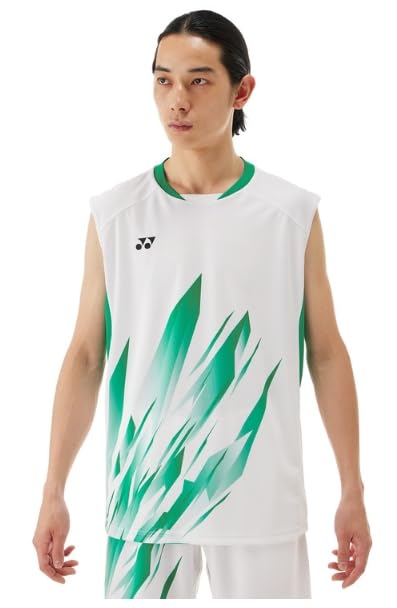 YONEX MEN ノースリーブ ソフトテニス日本代表モデル 011 XOサイズ Amazon.co.jp: YONEX(ヨネックス) メンズゲームシャツ(ノースリーブ