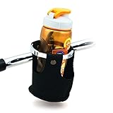 LEXIN® Motorcycle/Bike/motorbike Metal Cup Holder Handlebar Drink Cup Holder with Basket