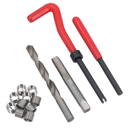 AB Tools Zestaw do naprawy gwintów 5/40.6 cm x 26 BSC Helicoil zestaw do uszkodzonych nici 14 szt