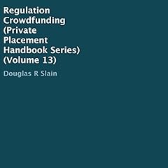 Regulation Crowdfunding Audiolibro Por Douglas Slain arte de portada
