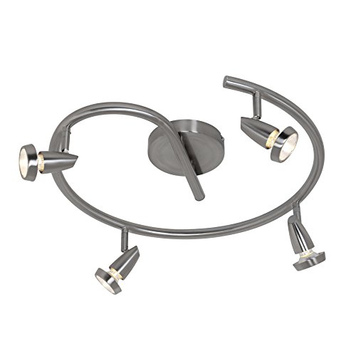 Access Lighting 52222LEDD-BS Mirage G Cluster Spotlight, Brushed Steel