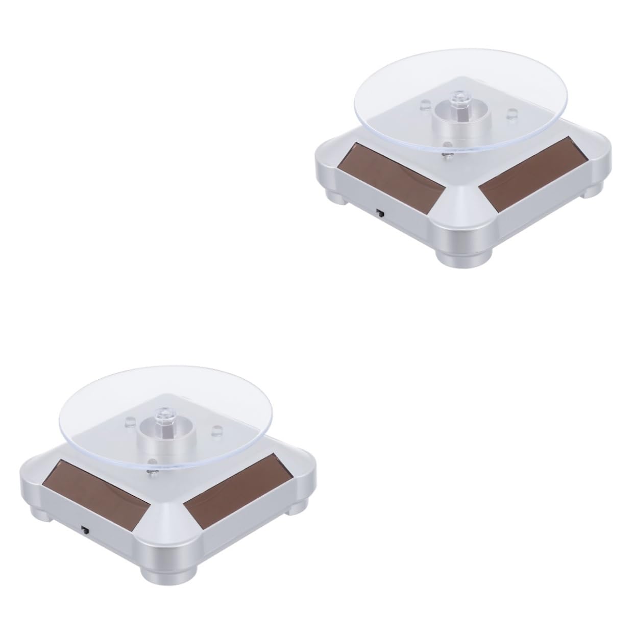 KOMBIUDA Présentoir Tournant Solaire Pour Bijoux Avec Plateforme