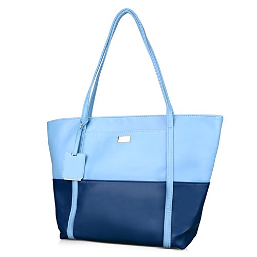Sac à bandoulière bleu : le porte-documents léger anti-encombrement