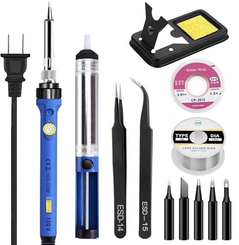 Lesimoll はんだごて ハンダゴテ 14-in-1はんだごてセット 溶接工具...