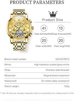 OLEVS Ladies Luxury Gold Silver Stainless Steel Quartz Watch Waterproof Date