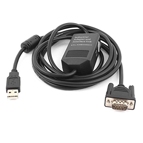 Aexit USB-PPI PLC Computer Cable Adapters Programming CABE USB to RS485 Adapter for USB-to-VGA Adapters Siemens S7-200