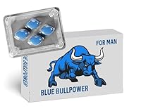 Blaue Lustpillen für den aktiven Mann - hochdosierte Tabletten mit Sofortwirkung, extra stark und abgestimmt auf die Bedürfnisse für Männer mit Ginseng und Avena Sativa - Blue Bullpower