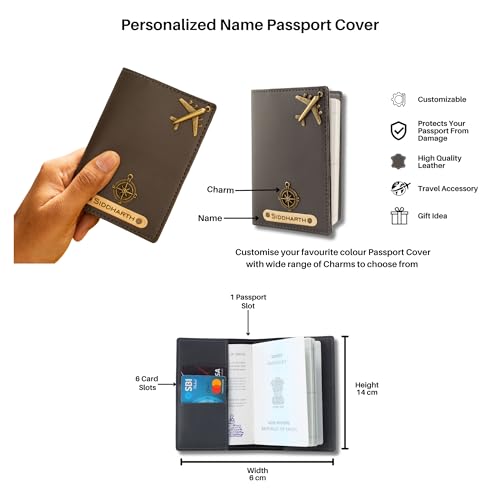 Image of AICA Personalized Name & Charm Sunglass Cover Giftset for Men (Grey)