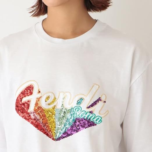 Amazon | [フェンディ] Tシャツ FS7011 A5HU F0ZNM