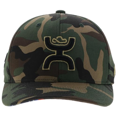 Image of HOOEY Chris Kyle Adjustable Snapback Hat - Mid Profile 6-Panel Breathable Mesh Baseball Cap, Trucker Hat for Men and Women