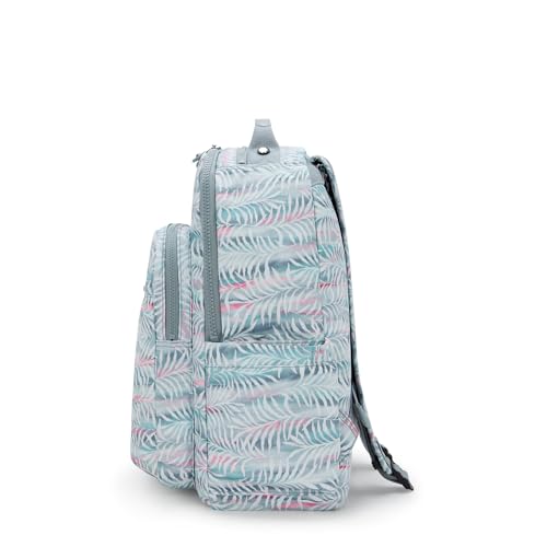 Image of Kipling Women's Seoul Prt 15 inch Laptop Backpack, Durable, Roomy with Padded Shoulder Straps, Built-In Protective Sleeve