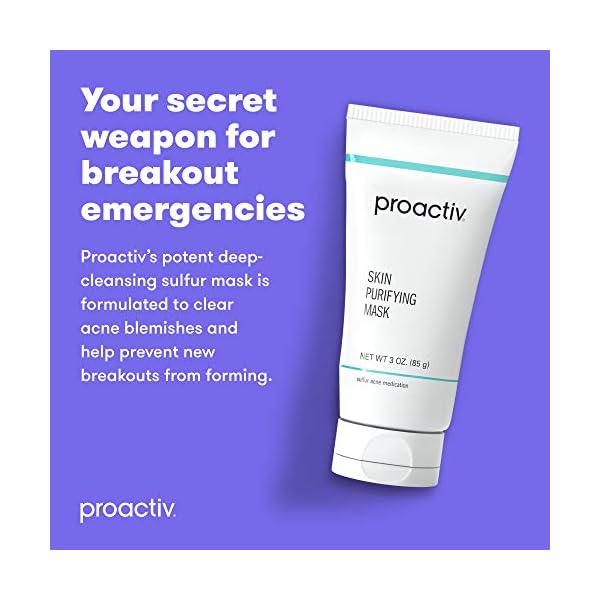 Proactiv-Skin-Purifying-Acne-Face-Mask-and-Acne-Spot-Treatment-Detoxifying-Facial-Mask-with-6-Sulfur-3-Oz-90-Day-Supply Proactiv Skin Purifying Acne Face Mask and Acne Spot Treatment - Detoxifying Facial Mask with 6% Sulfur 3 Oz 90 Day Supply