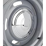 GM Rally Style Wheel Highway Patrol Hubcap, Polished, 15 Inch Rim