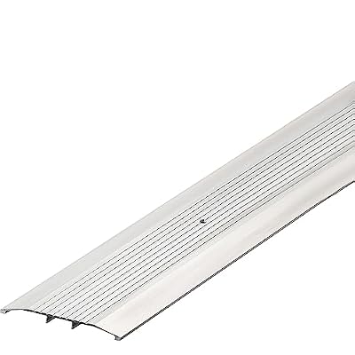 6" Wide x 1/2" High Heavy Duty Fluted Aluminum Threshold (3 FT)