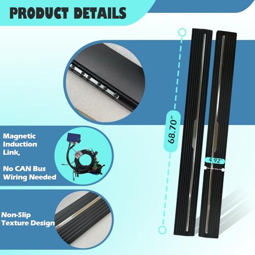 2PCS Power Electric Running Boards Side Step Nissan Frontier D41 miniatura 4