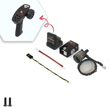 نظام الطاقة بدون فرش Furitek كاتب مع جهاز استقبال ل HobbyPlus Evo Pro - سيارة التحكم عن بعد، RC إلكترونيات السيارات ل HobbyPlus CR-18 P Evo Pro 1/18 RC الزاحف FUR-2504