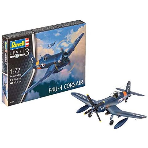 Maqueta de avión Revell-F4U-4 Corsair Cover