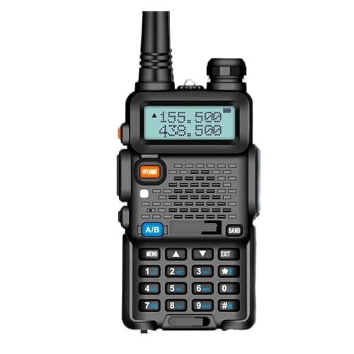 Walkie talkie tri-power de gran alcance con 128 canales y micrófono de mano incluido 2