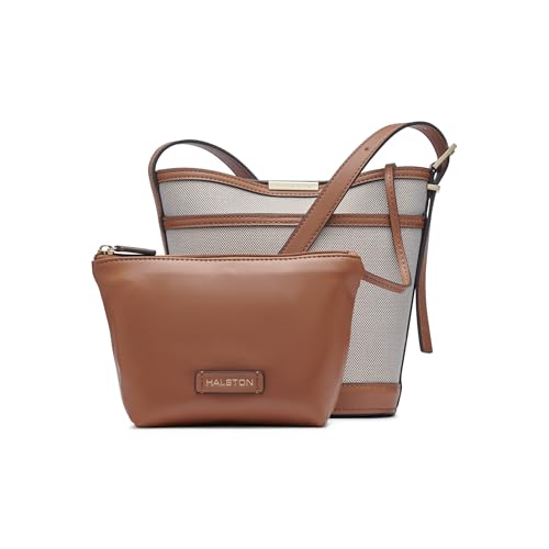 Halston Jagger Adjustable-Strap Bucket Bag - Main Image