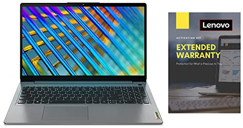 Image of Lenovo IdeaPad Slim 3 2021 11th Gen Intel Core i3 15.6 inch (39.62cm) FHD IPS Thin & Light Laptop (8GB /512GB SSD /Win10 /MSO /2Yr Warranty)82H801FKIN + Lenovo 1 Year Extended Warranty with Onsite Service